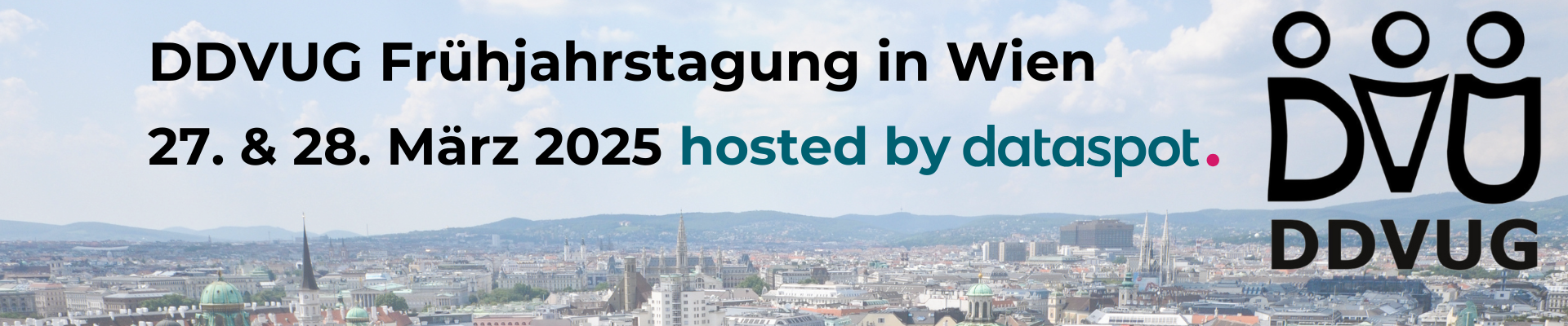 DDVUG Frühjahrstagung 2025 Banner